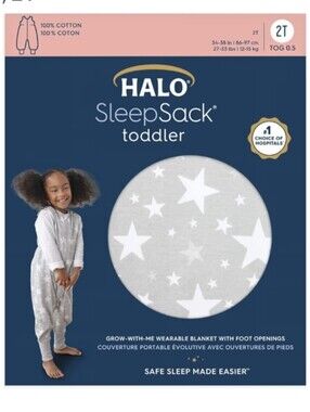 Halo SleeSack Toddler-Starry Nite